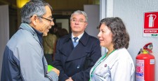 Entrega vacuna sublingual homeopatica, campaña de prevencion contra la Influenza.