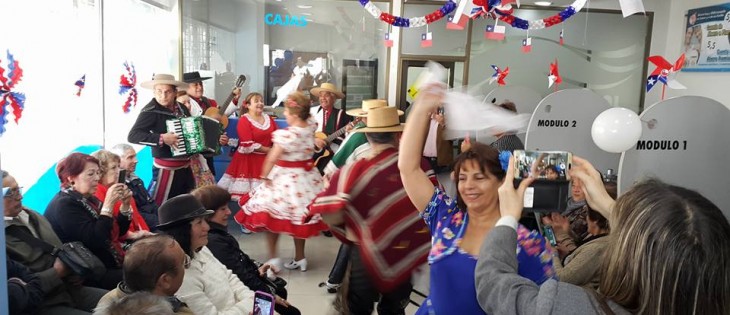 Entretenida celebración dieciochera en Somnaval 