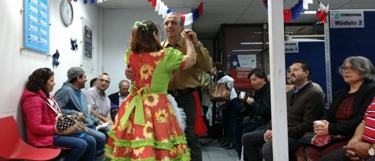 Entretenida celebración dieciochera en Somnaval 