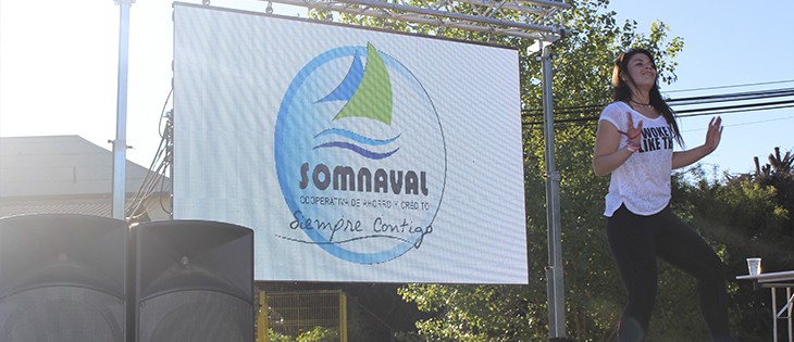 Todo un éxito resultó la participación de Somnaval en la Expo Bienestar realizada en Base Naval de Viña