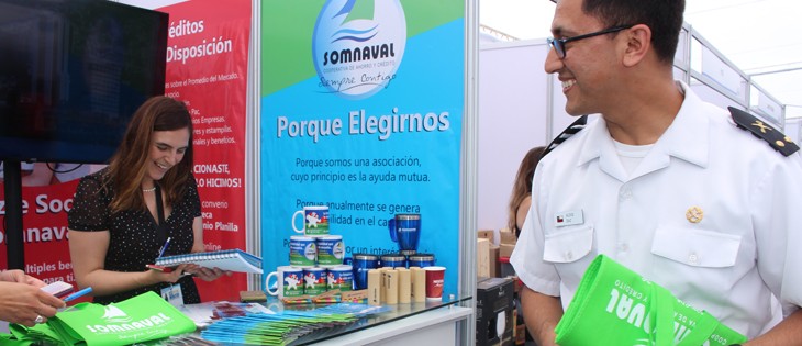 Todo un éxito resultó la participación de Somnaval en la Expo Bienestar realizada en Base Naval de Viña