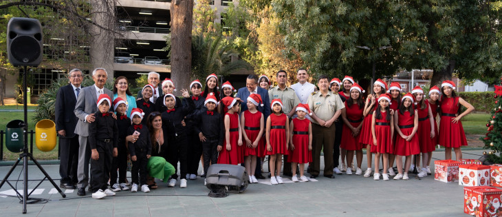 Concierto navideño para pacientes y personal medico del hoscar