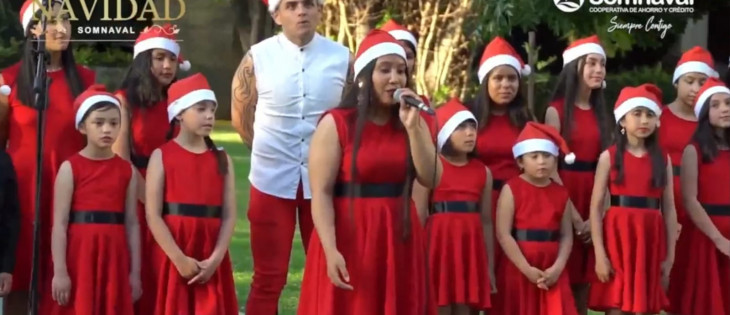 Concierto navideño para pacientes y personal medico del hoscar