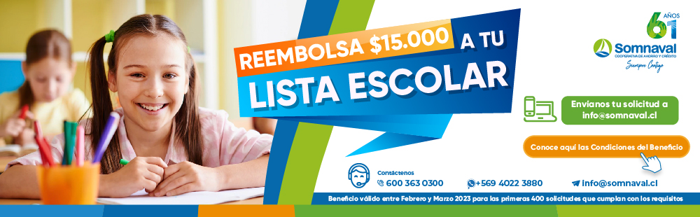 Reembolso Escolar 2023