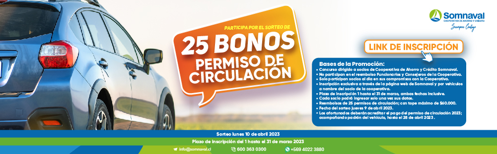 Permisos de Circulacion 2023