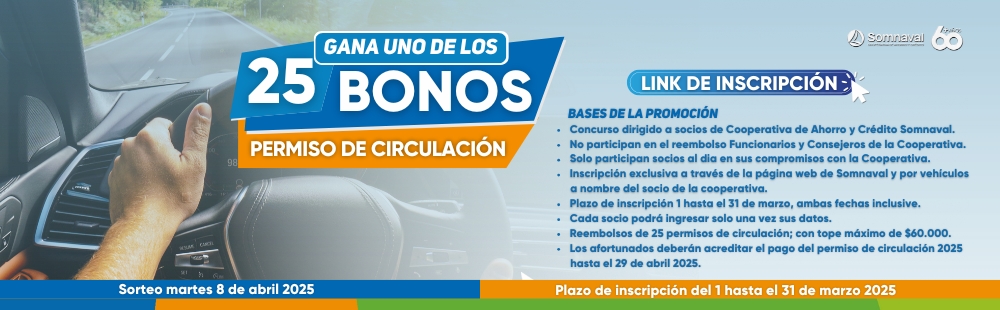 Sorteo Permiso Circulación 2025